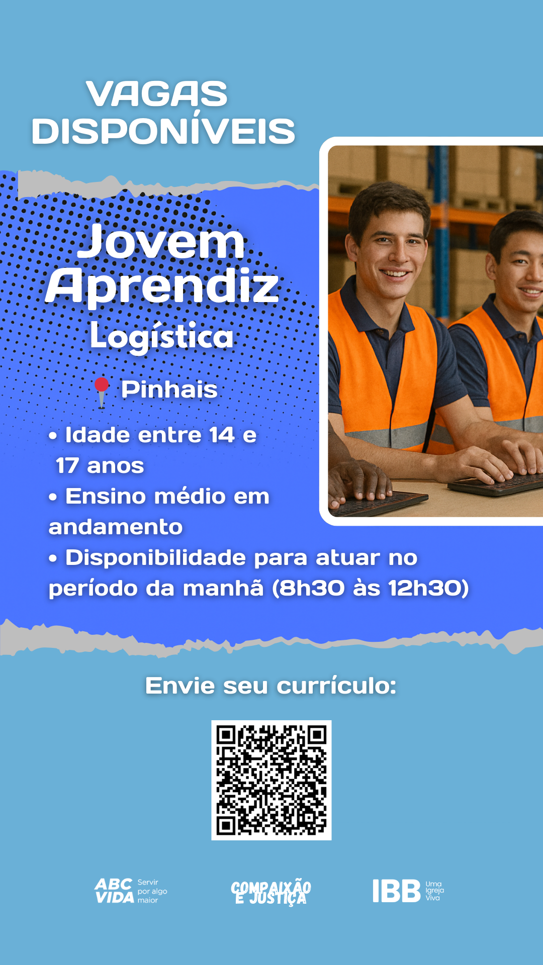 Vaga Aprendizagem Logística 