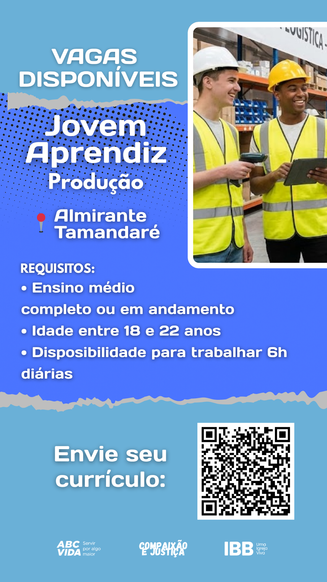 Vaga Aprendizagem Produção